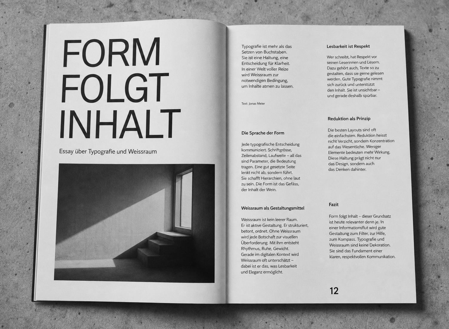 Editorial – Magazine, Bücher & Reports